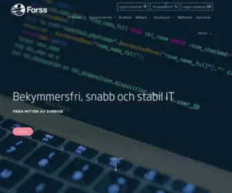 Forss.se(Forss) Screenshot