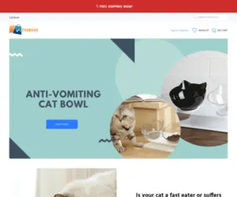 Forssi.com(Create an Ecommerce Website and Sell Online) Screenshot