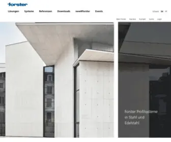 Forster-Profile.ch(Forster Profile) Screenshot