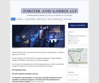 Forstergarbus.com(60 Motor Parkway) Screenshot