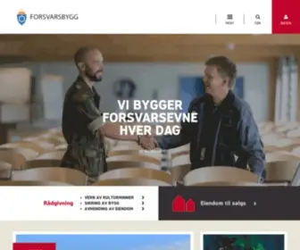 Forsvarsbygg.no(Evenes) Screenshot