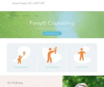 Forsythcounseling.com(Forsyth Counseling) Screenshot