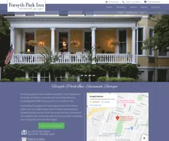 Forsythparkinn.com(Savannah Bed and Breakfast in the Historic District) Screenshot