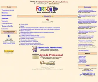 Fort-DA.org(© Fort) Screenshot