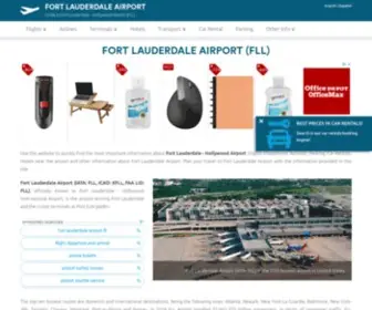 Fort-Lauderdale-Airport.com(Fort Lauderdale Airport (FLL)) Screenshot