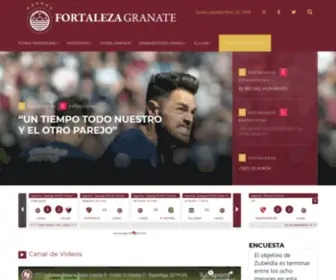 Fortalezagranate.com.ar(Fortaleza Granate) Screenshot