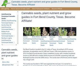 Fortbendcannabis.tk(Cannabis seeds) Screenshot