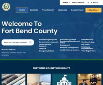 Fortbendcountytx.gov(Fort Bend County) Screenshot