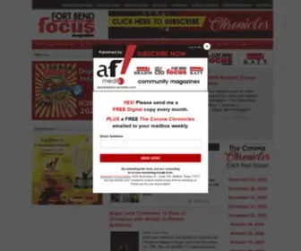 Fortbendfocus.com(Fort Bend Focus Magazine) Screenshot