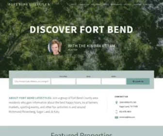 Fortbendlifestyles.com(Fort Bend Lifestyles) Screenshot