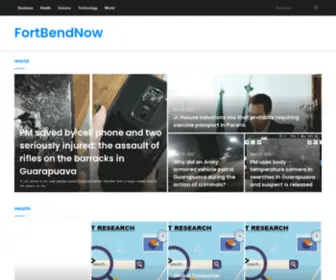 Fortbendnow.com(Constantly Updated Neighborhood News for Fort Bend County) Screenshot