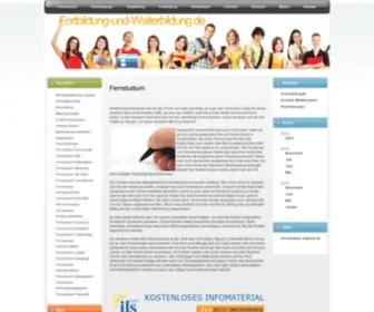 Fortbildung-UND-Weiterbildung.de(Willkommen auf) Screenshot