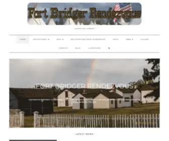 Fortbridgerrendezvous.net(Fort Bridger Rendezvous) Screenshot