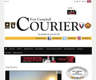 Fortcampbell-Courier.com(Command Information News Source) Screenshot