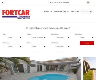 Fortcarimoveis.com.br(FORTCAR IMOVEIS ADMINISTRAÇÃO E LOCAÇÃO LTDA ME) Screenshot