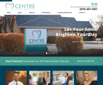 Fortcollinsdentist.com(General Dentistry in Fort Collins) Screenshot