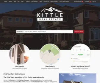 Fortcollinshomesearch.com(Northern Colorado Perfect Home Finder by Kittle Real Estate) Screenshot