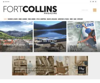 Fortcollinsmag.com(Fort Collins Magazine) Screenshot