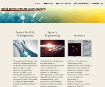 Forte-US.com(Forte US) Screenshot