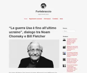 Fortebraccionews.it(Aggiornamenti politici) Screenshot