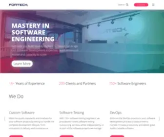 Fortech.ro(Mastery in Software Engineering) Screenshot