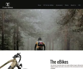 Forteebikes.com(Forte eBikes) Screenshot