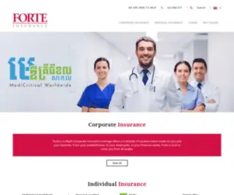 Forteinsurance.com(Forte) Screenshot