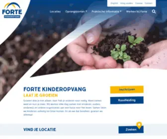 FortekinderopVang.nl(FortekinderopVang) Screenshot