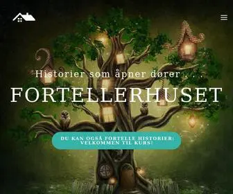 Fortellerhuset.no(Historier som åpner dører) Screenshot