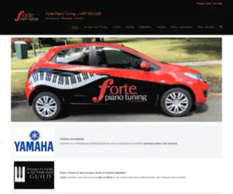 Fortepianotuning.com.au(Forte Piano TuningProfessional) Screenshot