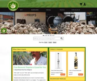 Fortequilalovers.com(For Tequila Lovers) Screenshot