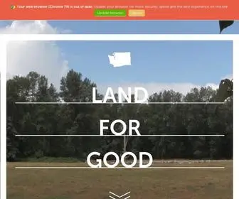 Forterra.org(Land for good) Screenshot