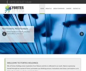 Fortes.co(Fortes Holdings is a 40+ year) Screenshot