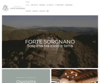 Fortesorgnano.com(Agriturismo Umbria Perugia Forte Sorgnano agriturismo in Umbria) Screenshot
