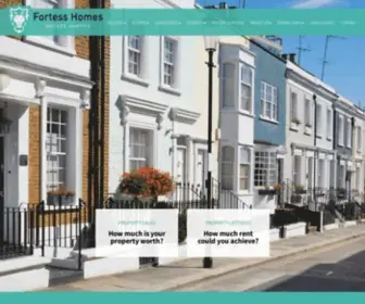 Fortesshomes.com(Estate Agents in Kentish Town) Screenshot