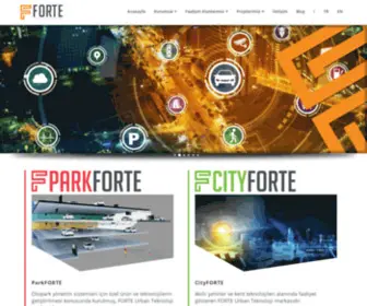 Fortetechnology.net(Forte Urban Technology) Screenshot