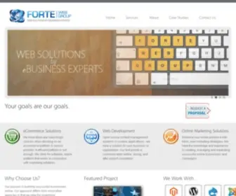 Fortewebgroup.com(Forte Web Group) Screenshot