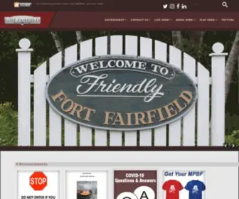 Fortfairfield.org(Town of Fort Fairfield) Screenshot