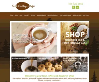 Fortfindlaycoffee.com(Fort Findlay Coffee) Screenshot