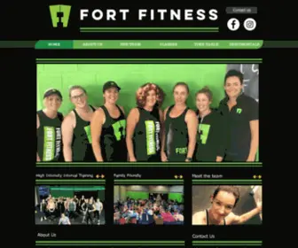 Fortfitness.com.au(With 23 x 30 min Group Training sessions between Monday) Screenshot