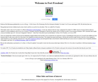 Fortfreedom.org(Fort Freedom) Screenshot