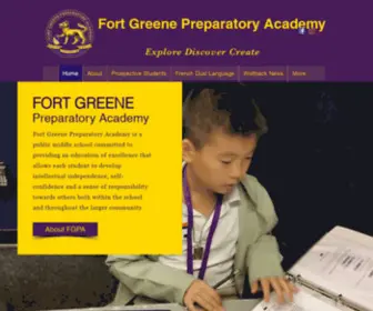 Fortgreeneprep.org(Fort Green Preparatory Academy) Screenshot