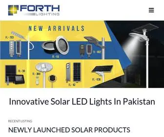 Forth-Lighting.com(Best Quality Solar Lighting In Pakistan) Screenshot