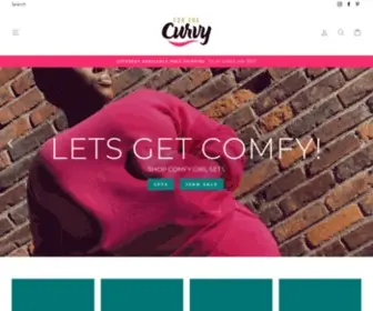 Forthecurvy.com(Plus size fringe jeans boutique curvy) Screenshot