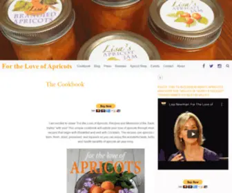 Fortheloveofapricots.com(The Cookbook) Screenshot