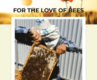 Fortheloveofbees.com(For the Love of Bees) Screenshot