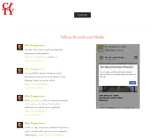 Fortheloveofcities.com(For the Love of Cities) Screenshot