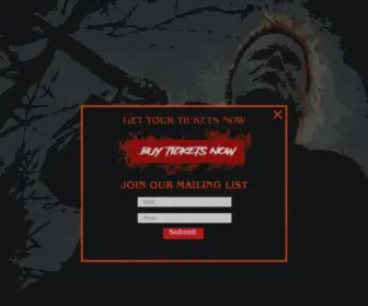 Fortheloveofhorroruk.com(Horror Con 2021) Screenshot