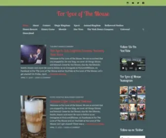 Fortheloveofthemouse.com(For The Love of The Mouse) Screenshot