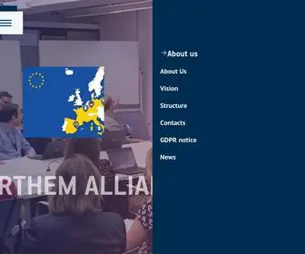 Forthem-Alliance.eu(Forthem alliance aims) Screenshot